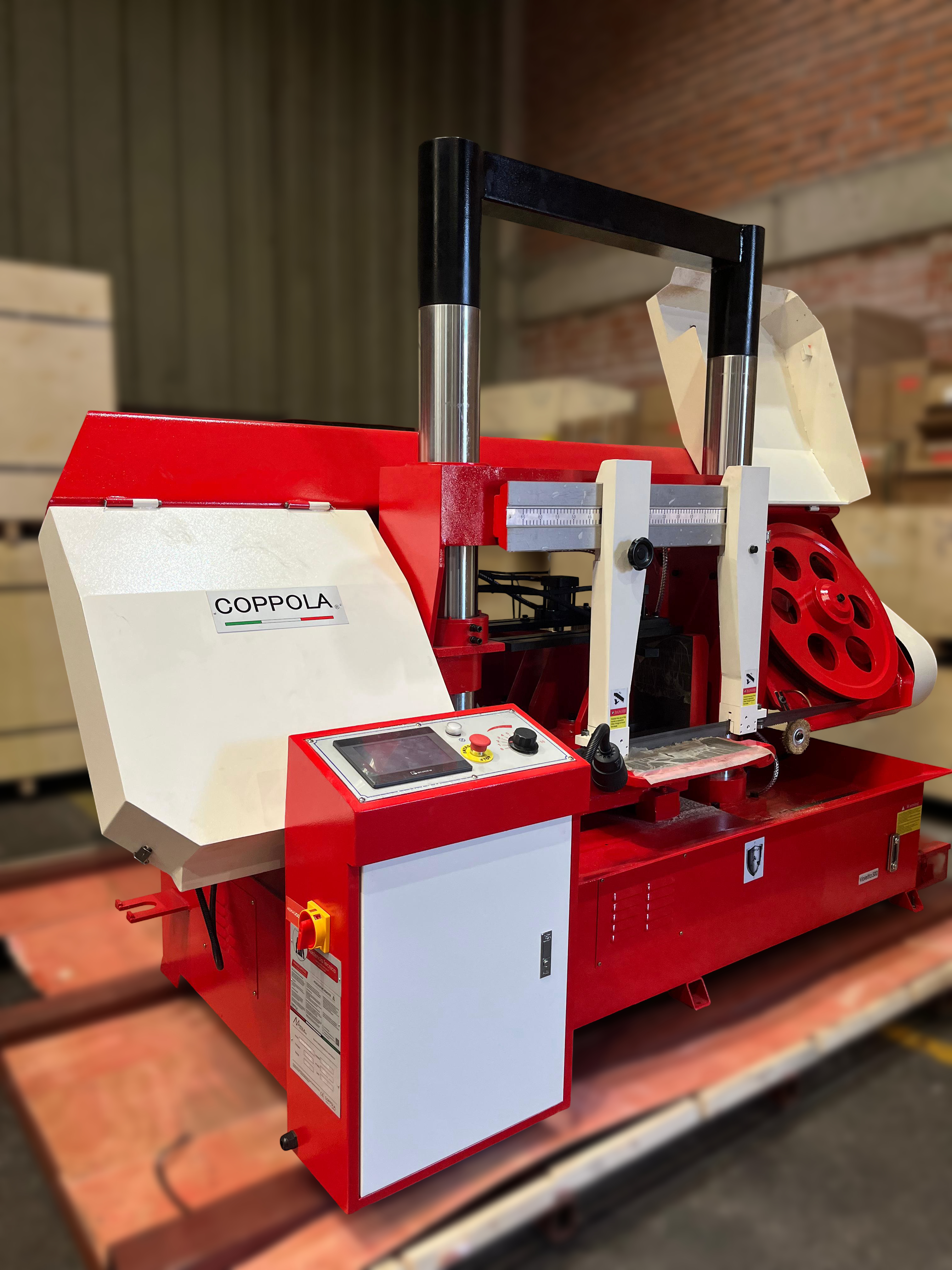 Sierra Cinta CNC Doble Columna - Violetta 500